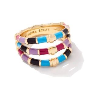 NWT Kendra Scott Essie triple band ring